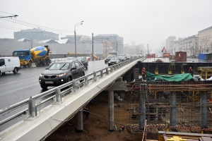 Реконструкцию Старо-Рублёвского путепровода завершат в 2023 году