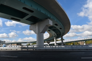 Готовы конструкции эстакады СВХ в районе станции метро «Ботанический сад»