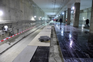 На станции метро «Ломоносовский проспект» завершаются отделочные работы - Хуснуллин