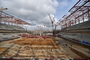 Футбольную арену ЦСКА планируется ввести к середине 2016 года