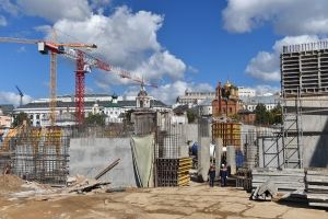 Предпосылок к затягиванию сроков строительства парка «Зарядье» нет - Хуснуллин