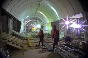 На станции «ЗИЛ» Троицкой линии метро стартовали монолитные работы