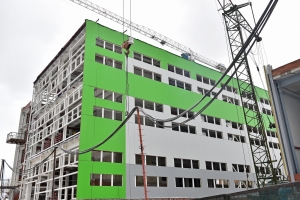 Здание для персонала электродепо «Владыкино» готово более чем на две трети