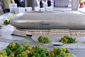 На стадионе «Динамо» завершены все монолитные работы