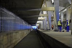 Завершается строительство первого участка Третьего пересадочного контура метро
