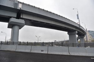 Успенский путепровод на 60-м километре МКАД отремонтируют