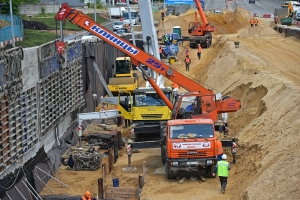 Два тоннеля строят на трассе Мамыри – Пенино – Шарапово в Новой Москве
