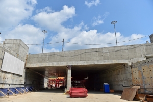 Тоннель на пересечении Аминьевского шоссе с ул. Генерала Дорохова построят до конца года