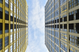 Офисный комплекс из двух башен построили в районе Тверской