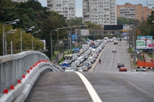 Эстакада на Волоколамском шоссе будет готова к концу года