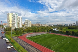 Футбольное поле в Олимпийской деревне откроется в мае-июне