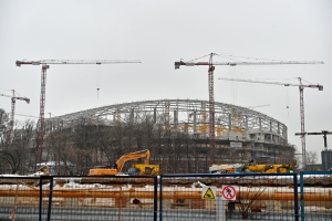 Скульптуру «Футболисты» напротив парка «Динамо» создадут с помощью лазерного 3D-сканирования