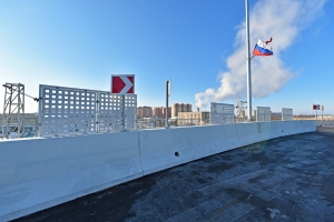 Собянин рассказал об открытии путепровода в районе улицы Александры Монаховой