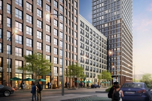 Жилой дом с подземным паркингом в районе Марьино введен