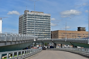 Съезд с дублера Люблинской улицы на южный участок МСД готов на 50%