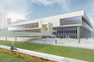 Здание библиотеки ИНИОН РАН готовится к вводу