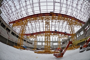 Центр художественной гимнастики в Лужниках откроют в 2018 году