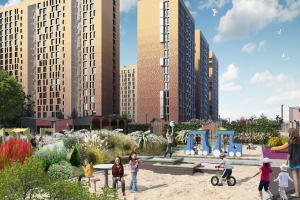 ЖК с подземной парковкой в районе Хорошёвский введут в 2023 году