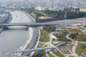 Аттракцион «Полет над Россией» запустят в «Зарядье» в 2018 году