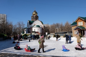 Храм в честь Дмитрия Солунского в Хорошеве завершат в этом году