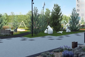 Парк со скульптурами зверей и звездным небом создадут в ЖК «Белые ночи»