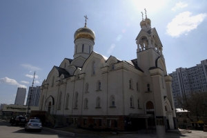 Завершаются основные работы по строительству храма Андрея Рублева