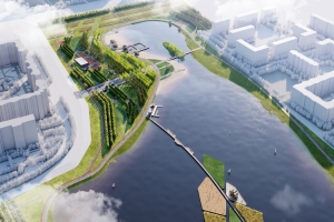 Зону отдыха у озера Черное обустроят в Некрасовке в течение полутора лет