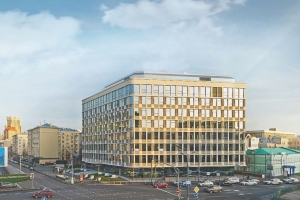 Здание бизнес-центра Wall Street в Замоскворечье реконструируют