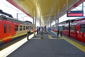 Желтая разметка на платформах МЦК укажет места остановки вагонов
