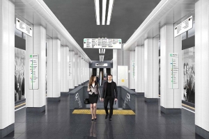 Утвержден дизайн-проект станции метро «Улица Народного Ополчения»