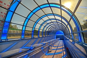 На участке МСД вблизи Битцы начали строить пешеходный переход