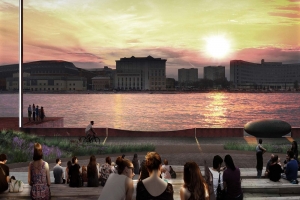 Бассейн на воде и «секретные» сады появятся на набережной ЗИЛа