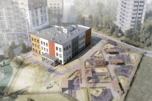 Детский сад с кирпичными фасадами появится в районе Лефортово