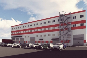 В Марьино построят бело-красное офисно-производственное здание