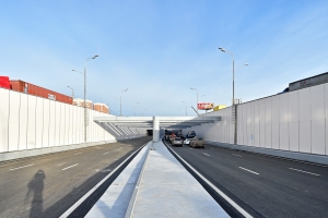 Открытие тоннеля на Варшавском шоссе – в фотоленте