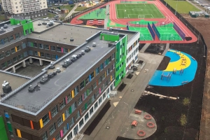 Завершено строительство школы возле деревни Ликова в Новой Москве