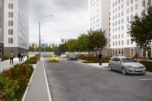 В поселке Новобратцевский построят дорогу для домов по реновации