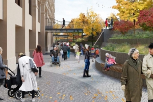 Парк с фестивальной площадкой появится у Политехнического музея