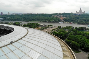 Корпус ледового дворца «Кристалл» в «Лужниках» могут построить до конца года