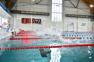 ФОК с бассейном в школе-интернате №1 в районе Алексеевский готов на 75%