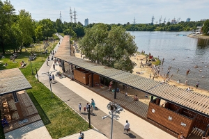 Площадь новых парков ТиНАО равна 450 футбольным полям