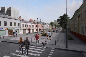 Место для прогулок и уличный музей появится на улице Школьная