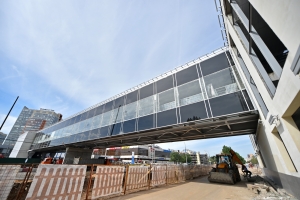 На станции Ипподром МЦД-3 построят пешеходный мост через ж/д пути