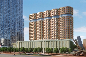 Дом с золотым фасадом и подземным бассейном построят на ЗИЛе