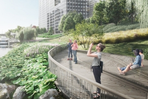 Городской причал откроется на набережной у ЖК «Береговой»