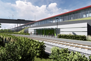 Утвержден проект благоустройства территорий у станции Окружная МЦД-1