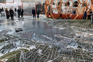 На фестивале «Зодчество» презентовали макет Новороссийска