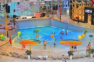 Аквапарк в Лужниках посетило 15 тысяч человек со дня открытия