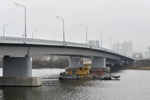 Готовы фундаменты восьми опор моста через затон Новинки