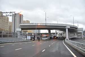 Бочкарев: в Москве построили более 35 км дорог за три месяца